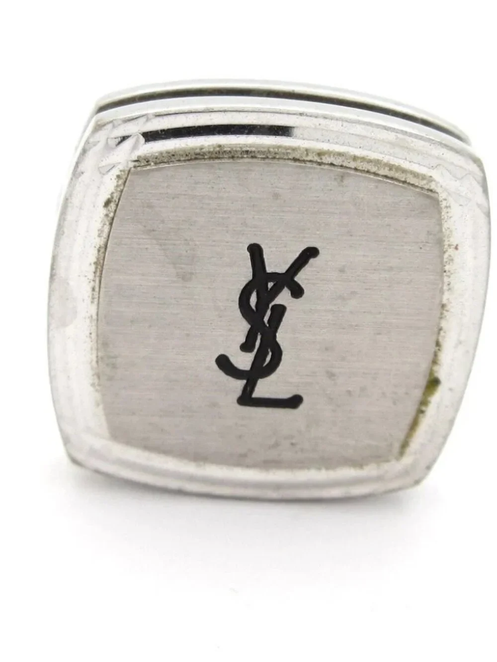 YvesSaintLaurent Silver Black Hardware Other Jewellery